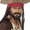Smiffys Adult Pirate Hat With Hair 2 Smiffys Adult Pirate Hat With Hair -Masquerade Costumes adult pirate hat with hair 793832