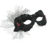 GENERIC Black Masquerade Facepiece -Masquerade Costumes black masquerade facepiece 900366