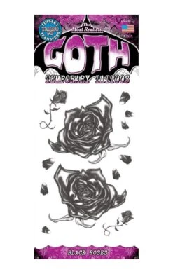 Black Roses Gothic Tattoo