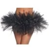 GENERIC Black Tutu Skirt Accessory 2 GENERIC Black Tutu Skirt Accessory -Masquerade Costumes black tutu skirt accessory 802755
