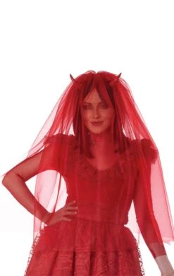 GENERIC Womens Bride From Hell Costume 9 GENERIC Womens Bride From Hell Costume -Masquerade Costumes bride from hell adult costume 582621