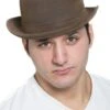 Brown Bowler Hat 1 Brown Bowler Hat -Masquerade Costumes brown bowler hat 981156