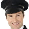GENERIC Chauffeur Hat Accessory 2 GENERIC Chauffeur Hat Accessory -Masquerade Costumes chauffeur hat accessory 129834