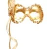 GENERIC Gold Masquerade Facepiece -Masquerade Costumes gold masquerade facepiece 871652