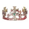 Golden Royal Crown Accessory -Masquerade Costumes golden royal crown accessory 738127