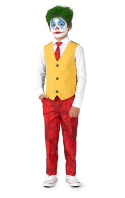GENERIC Kids Scarlet Joker Suit - Opposuit -Masquerade Costumes kids scarlet joker suit opposuit 813471