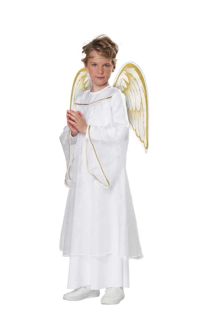 GENERIC Kids Unisex Holiday Angel Costume 5 GENERIC Kids Unisex Holiday Angel Costume - Image 3