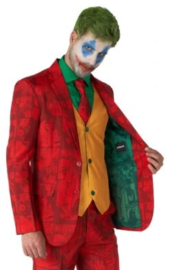 GENERIC Mens Scarlet Joker Suit - Opposuits -Masquerade Costumes mens scarlet joker suit opposuits 911778
