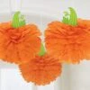 AMSCAN Paper Pumpkin Hanging Decorations -Masquerade Costumes paper pumpkin hanging decorations 344025