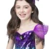GENERIC Purple Glitter Bat Headband 2 GENERIC Purple Glitter Bat Headband -Masquerade Costumes purple glitter bat headband 120703