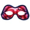 GENERIC Red Masquerade Facepiece With Bats Accessory -Masquerade Costumes red masquerade facepiece with bats accessory 234724