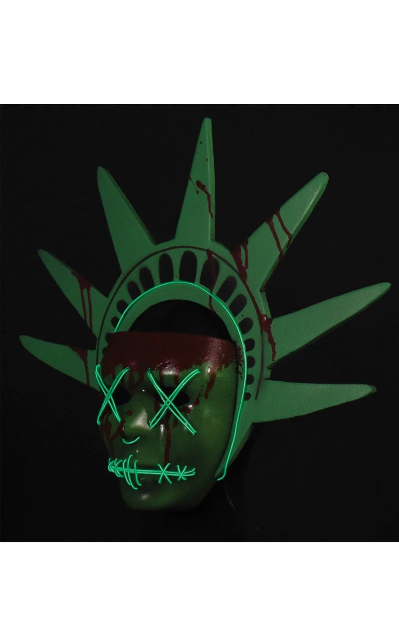 GENERIC The Purge Light Up Liberty Mask 4 GENERIC The Purge Light Up Liberty Mask - Image 2