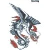 GENERIC Tinsley Transfers Temporary Dragon Tattoo -Masquerade Costumes tinsley transfers temporary dragon tattoo 527199