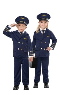 GENERIC Toddler Unisex Pint-Sized Pilot Costume
