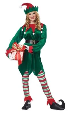 Unisex Jolly Elf Christmas Costume -Masquerade Costumes unisex jolly elf christmas costume 110452