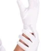 GENERIC White Gloves -Masquerade Costumes white gloves 542963