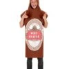 GENERIC Adult Wife Beater Beer Bottle Costume -Masquerade Costumes wife beater beer bottle costume 981394