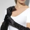 GENERIC Womens Long Black Temptress Gloves Accessory -Masquerade Costumes womens long black temptress gloves accessory 529986